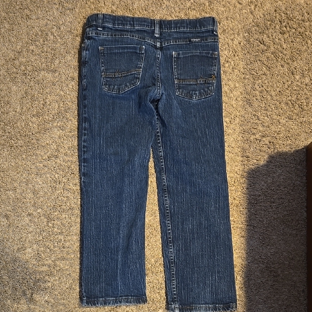 Boys Husky Classic Blue Denim Jeans